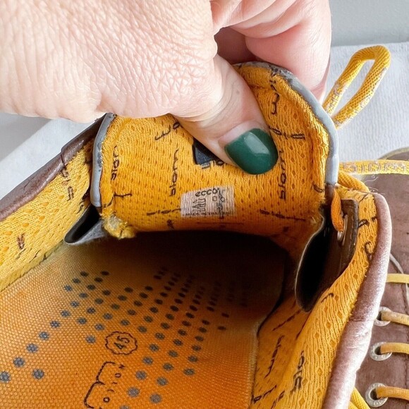 ECCO Men's Spikeless Golf Shoe Biom Hybrid Cocoa Brown/Fanta EU 45 US 11-11.5 - Picture 2 of 11